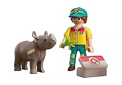 Playmobil Duopack Gergedanlı Korucu 72025 - Playmobil