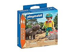 Playmobil Duopack Gergedanlı Korucu 72025 - 2