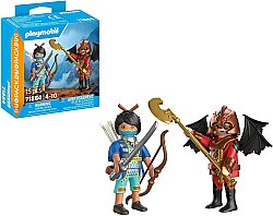 Playmobil Duopack Novelmore Vs. Burnham Raiders Du 71884 - 2