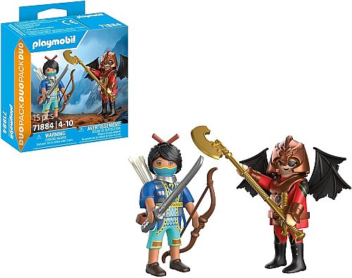 Playmobil Duopack Novelmore Vs. Burnham Raiders Du 71884 - 2