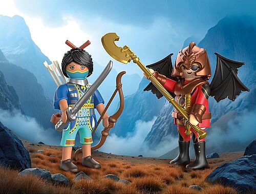 Playmobil Duopack Novelmore Vs. Burnham Raiders Du 71884 - 3