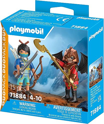 Playmobil Duopack Novelmore Vs. Burnham Raiders Du 71884 - 4