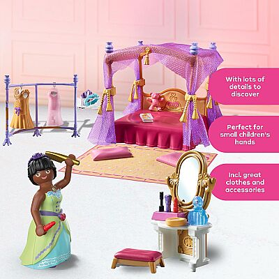 Playmobil Giyinme odalı yatak odası 71847 - 4