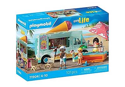 Playmobil Ice Cream Truck With Surf Shop 71904 - 1