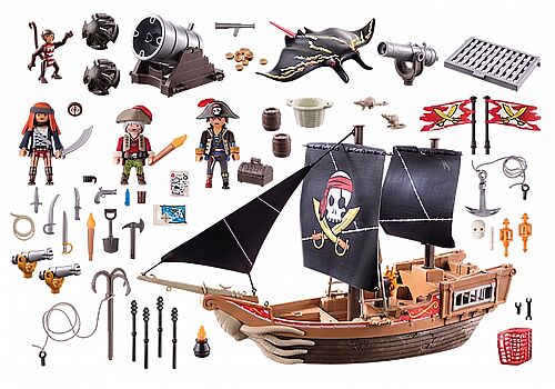 Playmobil Large Pirate Ship 71530 - 1