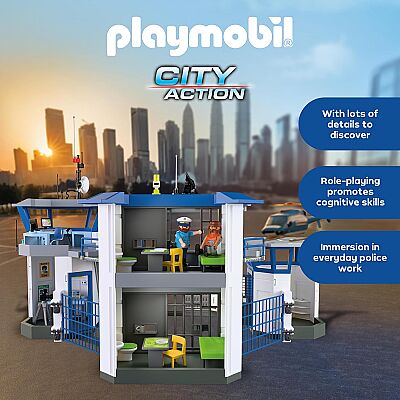 Playmobil Polis Komuta Merkezi 71873 - 5
