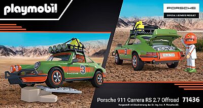 Playmobil Porsche 911 Carrera Rs 2.7 Off-Road 71436 - 3