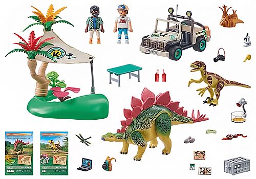 Playmobil Research Camp With Dinos 71523 - 1