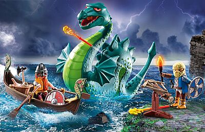 Playmobil Vikings with Sea Monster 71830 - 2