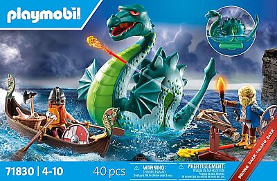 Playmobil Vikings with Sea Monster 71830 - 3