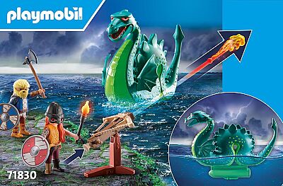 Playmobil Vikings with Sea Monster 71830 - 4