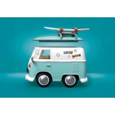 Playmobil X Volkswagen T1 Camper (Mt) 71857 - 2