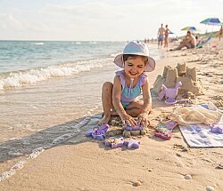 Playnjoy Silikon Lila Plaj Oyuncak Seti - 10 Parça - Playnjoy