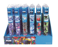 Plus-Plus Aqua Tubes 100 Pcs. 24'lü Display Pp-7238 - Plus & Plus
