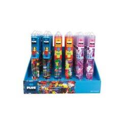 Plus-Plus Basic and Glitter Tubes 100 Pcs. 24'lü Display PP-7259 - 2