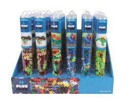 Plus-Plus Dinosaur Tubes 100 Pcs. 24'lü Display PP-7236 - 2