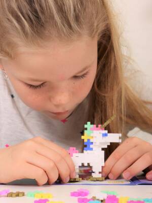 Plus-Plus Learn To Build Unicorns 275 Pcs. PP-3908 - 5