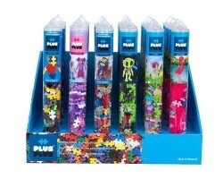 Plus-Plus Mixed Tubes Characters 100 Pcs. 24'lü Display PP-7270 - 2