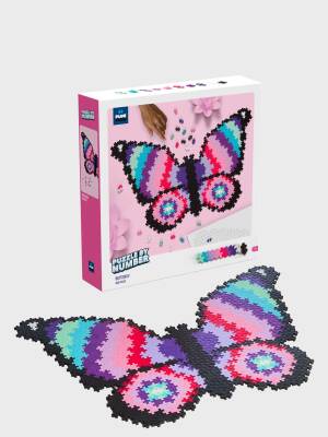 Plus-Plus Puzzle By Number Butterfly 800 Pcs. PP-3915 - 3