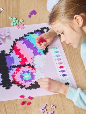 Plus-Plus Puzzle By Number Butterfly 800 Pcs. PP-3915 - 8