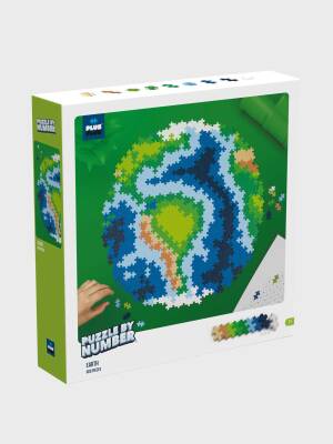 Plus-Plus Puzzle By Number Earth 800 Pcs. PP-3914 - 2