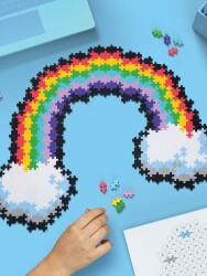 Plus-Plus Puzzle By Number Rainbow 500 Pcs. PP-3913 - 7