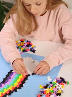 Plus-Plus Puzzle By Number Rainbow 500 Pcs. PP-3913 - 9