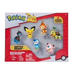 Pokemon Battle 6'lı Figür Seti Pok/Pkw2469-F - Pokemon