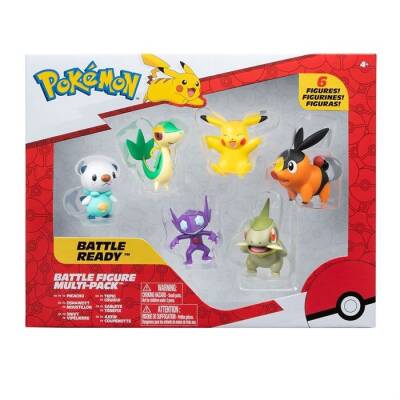 Pokemon Battle 6'lı Figür Seti Pok/Pkw2469-G - 1