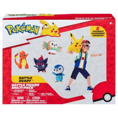 Pokemon Battle 6'lı İlk Figür Seti Pok/Pkw3781 - 8