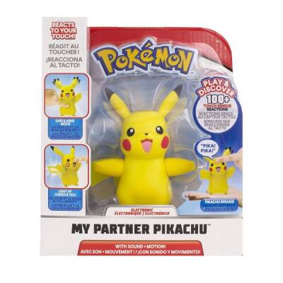 Pokemon Elektronik & İnteraktif Pikachu Figür POK/97759 - 1