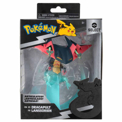 Pokemon Select Seri Eklemli Figür 16 cm - Dragapult POK/PKW2746 - 1