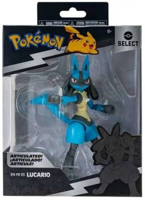 Pokemon Select Seri Eklemli Figür 16 cm - Lucario POK/PKW2411 - 1