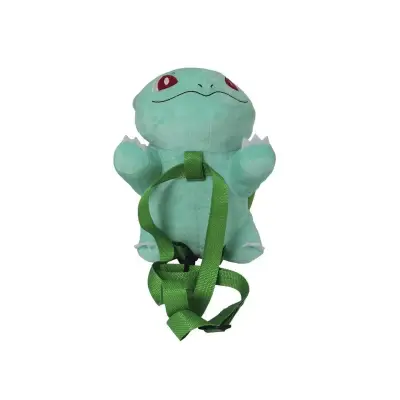 Pokemon Bulbasaur Peluş Sırt Çantası Mc-113-Pk - 3
