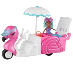 Polly Pocket Flamingo Motorsiklet ve Tropik Aksesuarlar Hwp24 - 4