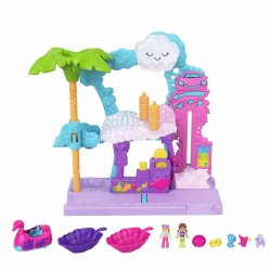 Polly Pocket Flamingo Araba Su Eğlencesi Seti HHJ05 - 6