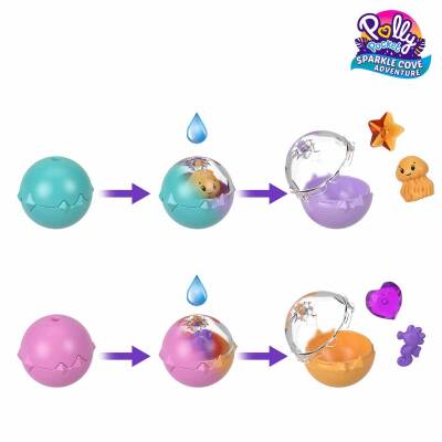 Polly Pocket Sparkle Cove Kedicik Hkv47 - 5
