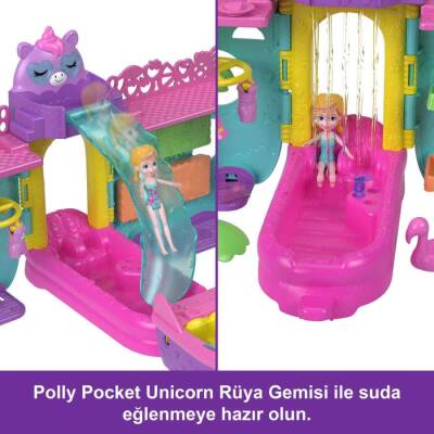 Polly Pocket Unicorn Bot Oyun Seti Hwp26 - 5
