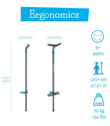 Chillafish Poogi Pogo Stick Zıplama Çubuğu Mavi - Cppg03Blu - 3