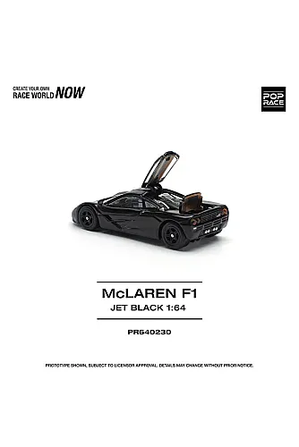 Pop Race Mclaren F1 - Jet Black PR640230 - 2