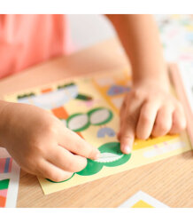 Poppik My First Reusable Sticker Set Anımals Baby007 - 2