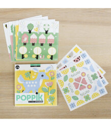 Poppik My First Reusable Sticker Set Forest Baby001 - 3