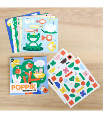 Poppik My First Reusable Sticker Set Nature Baby005 - 3