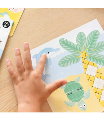 Poppik My First Reusable Sticker Set Ocean Baby008 - 3