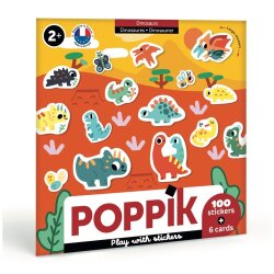 Poppik Sticker Set Lıttle Dınosaurs Baby012 - Poppik