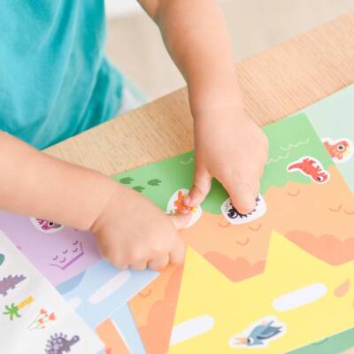 Poppik Sticker Set Lıttle Dınosaurs Baby012 - 3