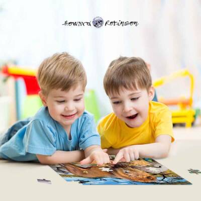Prime 3D Aslan Ailesi 500 Parça Yetişkin Puzzle Prm/10161 - 2