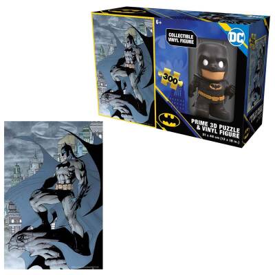 Prime 3D Batman Figür ve 300 Parça Puzzle Prm/35806 - 2