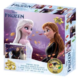 Prime 3D Disney Frozen 200 Parça Çift Taraflı Puzzle Prm/37547 - 1