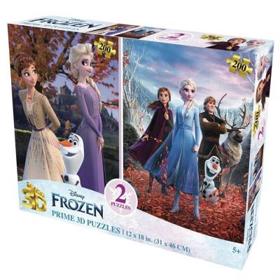 Prime 3D Disney Frozen 200 Parça İkili Puzzle Prm/10226 - 1